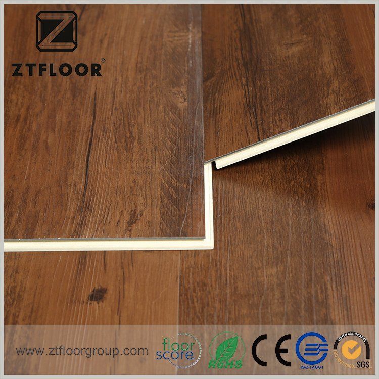 Whole Sale 5.5mm-7mm Thickness Waterproof Indoor WPC Vinyl Flooring